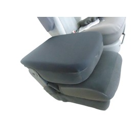 Car Console Covers Plus Made in USA Fleece Center Armrest Console Cover Designed for Dodge Ram 1500 2500 3500 Series 2005 Dark Gray