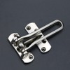 Door Security Chain Restrictor, Swing Bar Door Lock with Screws,