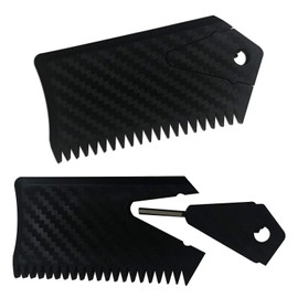 iBOARD Surfboard Wax Comb 2PCS Wax Comb+Fin Key for Surfboard Longboard Maintenance Cleaner Tool