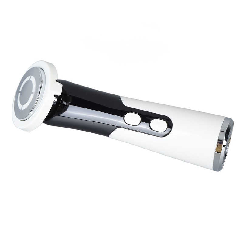 USB Muti Function Facial Massager Red Blue Led Heating Vibration