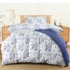 Utopia Bedding Single Rose Floral Duvet Cover Set Print -