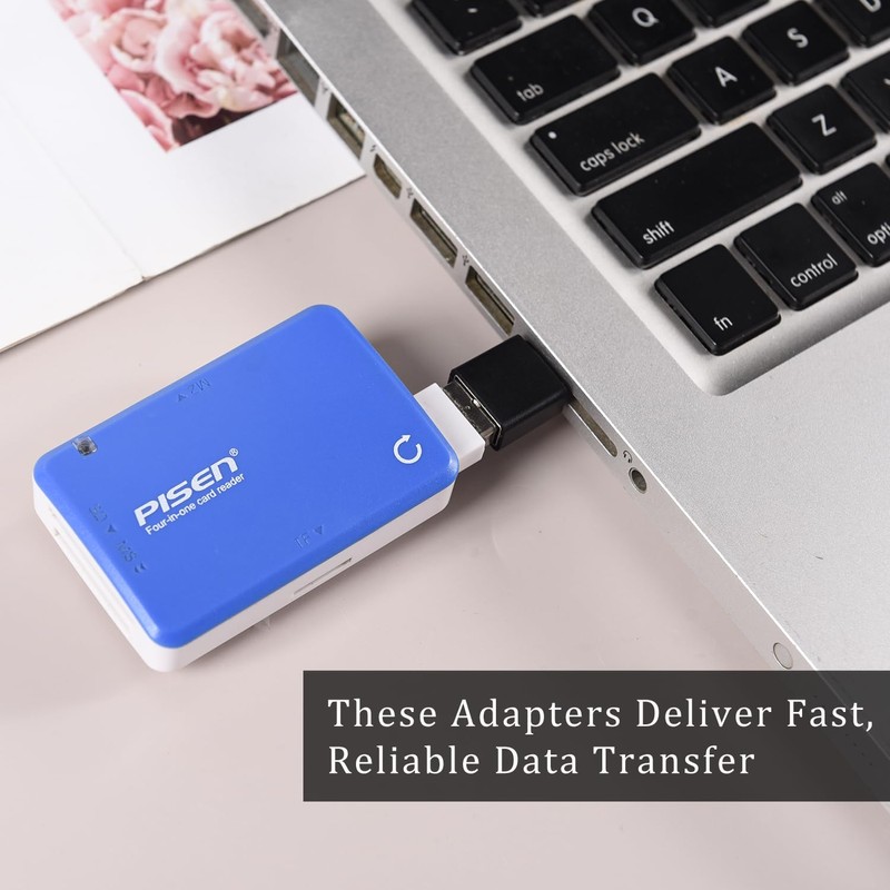 2PCS High-Speed Data Transfer USB C to USB Adapter: USB