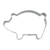 Staedter Lucky Pig Cookie Cutter, 7 cm, Stainless Steel, Silver