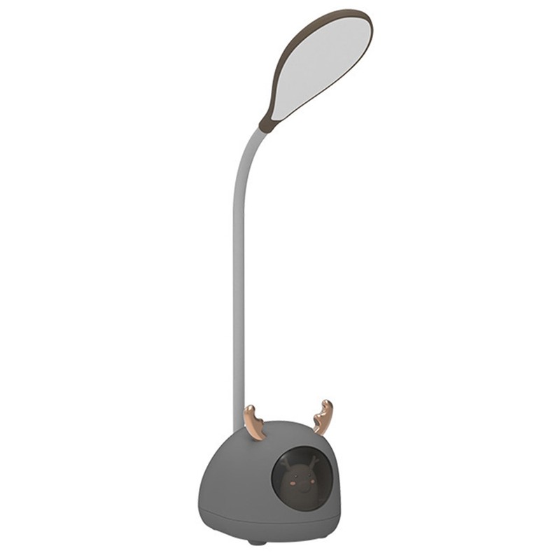 LED Desk Lamp Cartoon Animal USB Rechargeable Eye Protecting Table