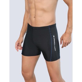 KANAV Men's Athletic Swim Jammers Quick Dry Square Leg Swimsuit for Men Drag Suits for Swimming Training Racing Mens Swim Briefs Competitive Swimwear