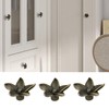 KASESSS 8 Pieces 28mm Drawer Knobs, Door Knobs Flower, Cabinet
