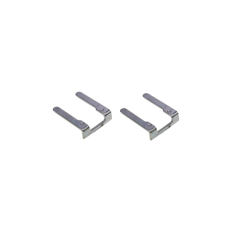 2 x Brackets Compatible with/Replacement Part for Kärcher 9.039-148.0 Pressure