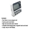 Digital Kitchen Timer For Cooking and Baking - Four Way