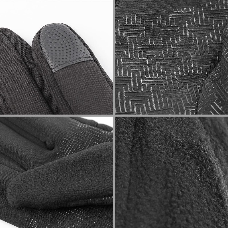 MidGard warm, versatile gloves with touchscreen function cycling gloves, windproof