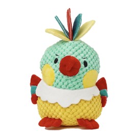 NAXING Squeaky Dog Chew Toy for Aggressive Chewers, Teeth Cleaning Dog Toy Breeds, Corduroy Interactive Dog Toy to Keep Busy, The Classics of Mountains and Seas