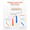 19-Piece Paint Roller Kit with 4\" & 9\" Paint Rollers