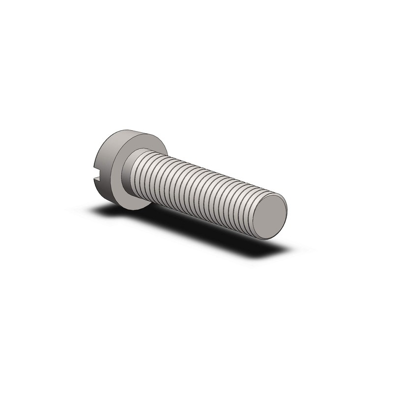 M6X80 Slotted Cylinder Screws DIN 84 A2 Stainless Steel Pack