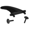 3pcs Soft Surfboard Fins with Screws 4.5 Inch Surf Fins