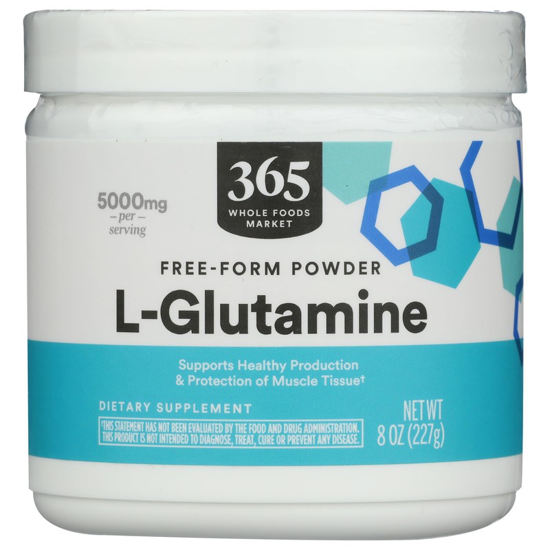365 by Whole Foods Market, L-Glutamine Free-Form Powder, 8 oz