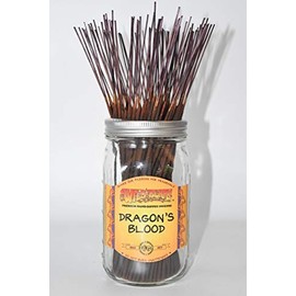 Nature's Enlightenment Dragons Blood Wildberry Incense Sticks- 10 Sticks- Incense Sticks, Blessings, Clear Negative Energies, Smudge, Energy Healing