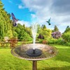 Mademax Solar Bird Bath Fountains Pump, Upgrade 1.4W Solar Fountain