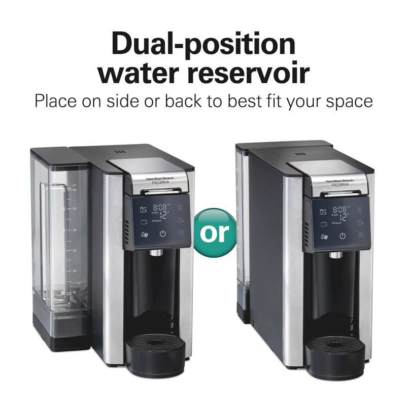 Hamilton Beach FlexBrew Advanced 5-in-1 Programmable 12 Cup Drip and
