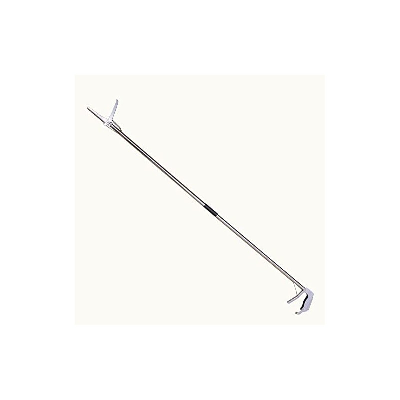Ruyarxnm 60" Collapsible Grabber Reacher Heavy-Duty Trash Picker Litter Nabber