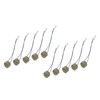 Trango Pack of 10 GU10 Ceramic Socket for Recessed Spotlights