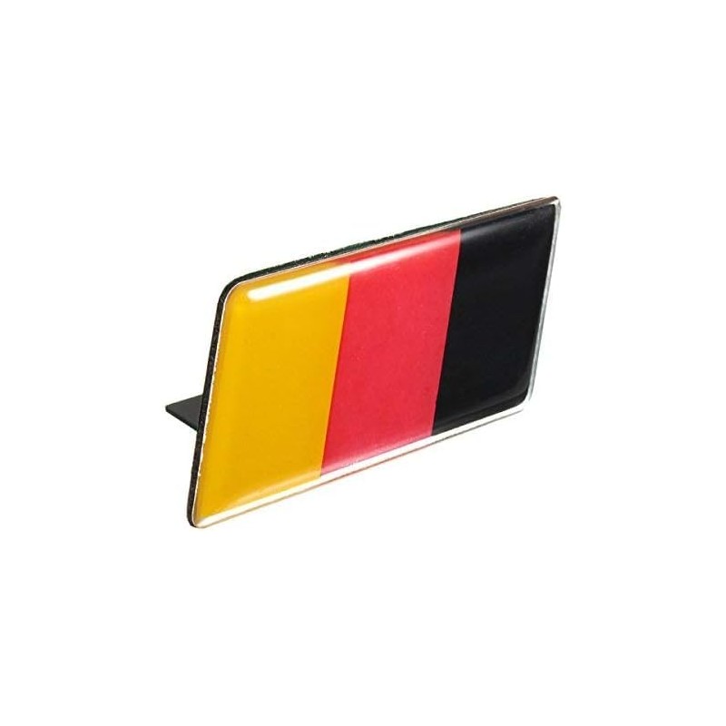 MOMOALA Aluminium German Germany Flag Badge Grille Emblem Car Sticker
