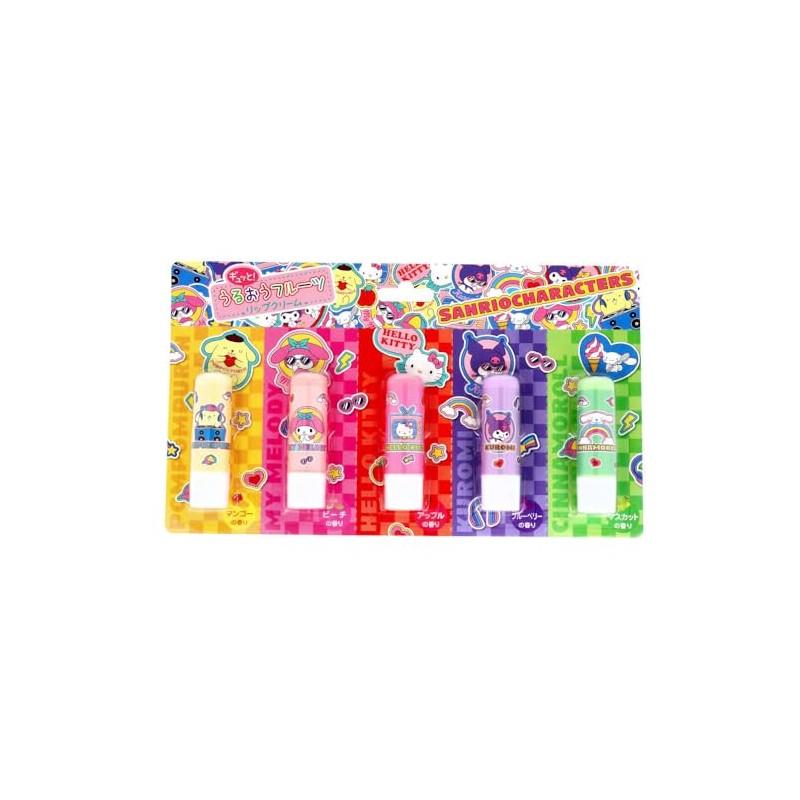 Pieras Sanrio Characters Tight! Moisturizing Fruit Lip Cream
