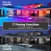 FBZ 100Ft Outdoor Waterproof LED Strip Lights,Music Sync RGB IP65
