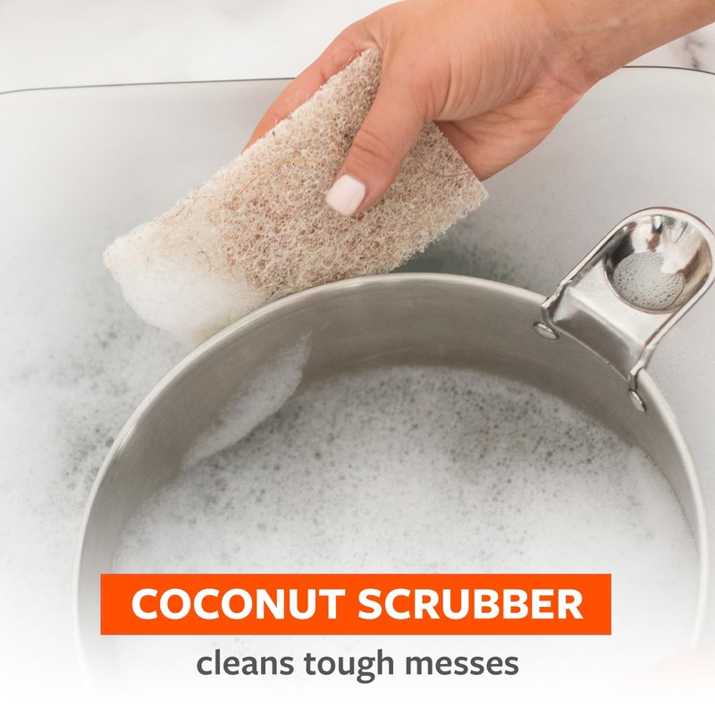 Full Circle Heavy Duty Scour Pads, Pack of 3 –