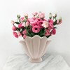 Shell Ceramic Vase Dried Flowers Handmade Vases for Home Decoration