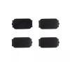 Ford 4pc Factory Ford Truck Bed Rail Cap Plastic Bedrail