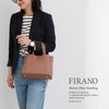FIRANO Arno Label A402168 Women's 3 Room 2-Way Handbag with