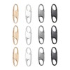 12 Pcs Anti Theft Zipper Clips, Backpack Zipper, Lock Removable