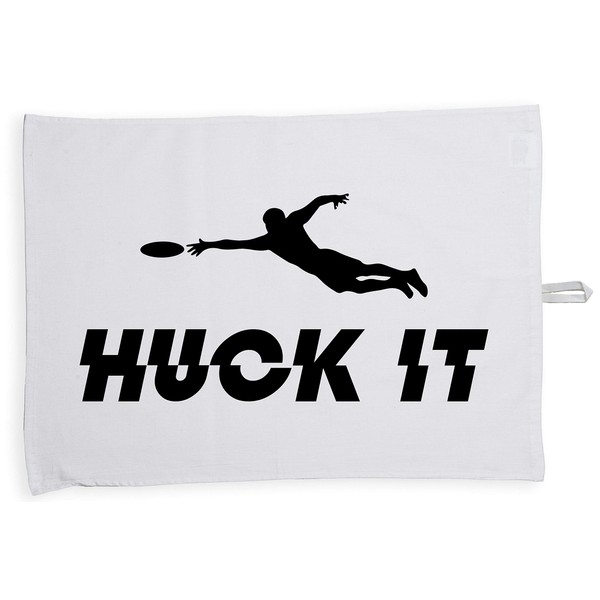 Hippowarehouse Huck it ultimate Tea Towel Eco Printed Dish Cloth