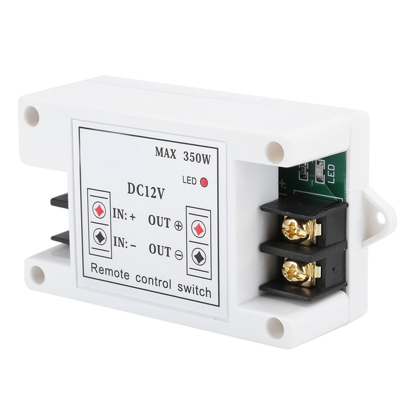 DC 12V Remote Control Switch Wireless Transmitter Receiver Controlling Electromagnetic