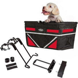 Dog Basket for Bike | Bike Basket for Dog | Small Dog | Choose Colors | Dog Bike Basket | Basket for Bike women | Woman Bike Front Basket