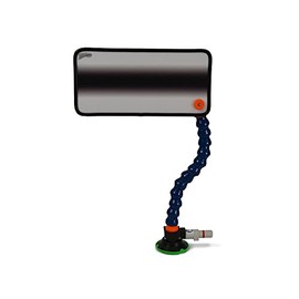 Paintless Dent Repair Translucent Line Board (White) Reflector Board, Light Board, Suction Base, PDR Strip Board for Hail Dent Removal, DentMagicTools.com… (Line Board, White, Simple Fade)