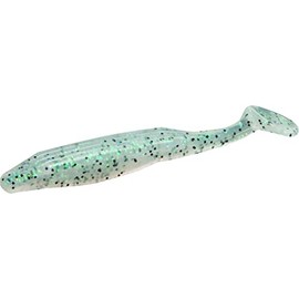 Zoom Bait Swimmin Super Fluke Bait-Pack of 5 (Disco Green, 5-Inch)