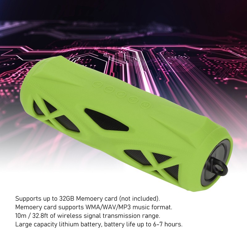Wireless Bluetooth Speaker Portable Outdoor Waterproof Speaker 360° Surround Sound