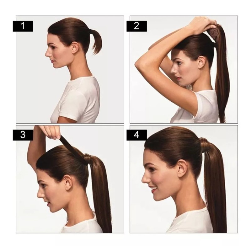 Beautyonline 50 Cm 100% Cola De Cabello De Cabello Humano