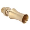 Brass Ice Tower Cedar Water Fountain Nozzle Spray Head Adjustable