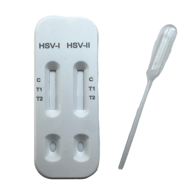 Herpes Blood Test Kit Oral & Genital Simplex Virus Dual