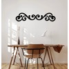 Benziso Metal Scroll Wall Art Traditional Iron Wall Decor Wall