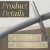 Rubber U Channel Edge Trim, Door Seal Strip, Fits Edge