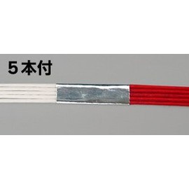 Akashiro Mizuhiki (Kouhaku Mizuhiki), 5 Pieces, 23.6 inches (60 cm), Pack of 100