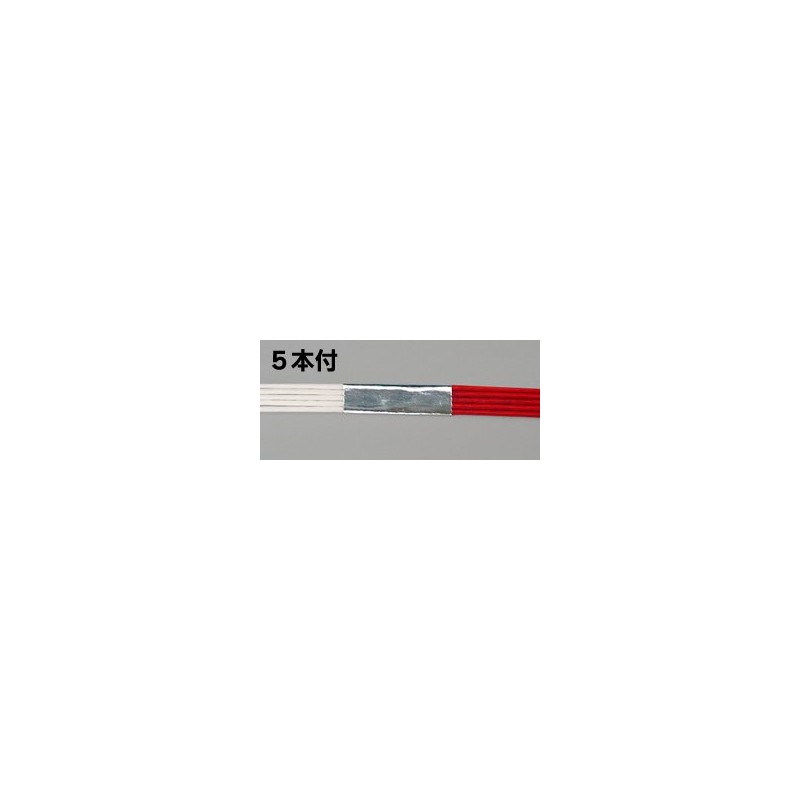 Akashiro Mizuhiki (Kouhaku Mizuhiki), 5 Pieces, 23.6 inches (60 cm),
