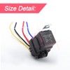 CGEAMDY Relay Set with Fuse, 12 V 40 A Car