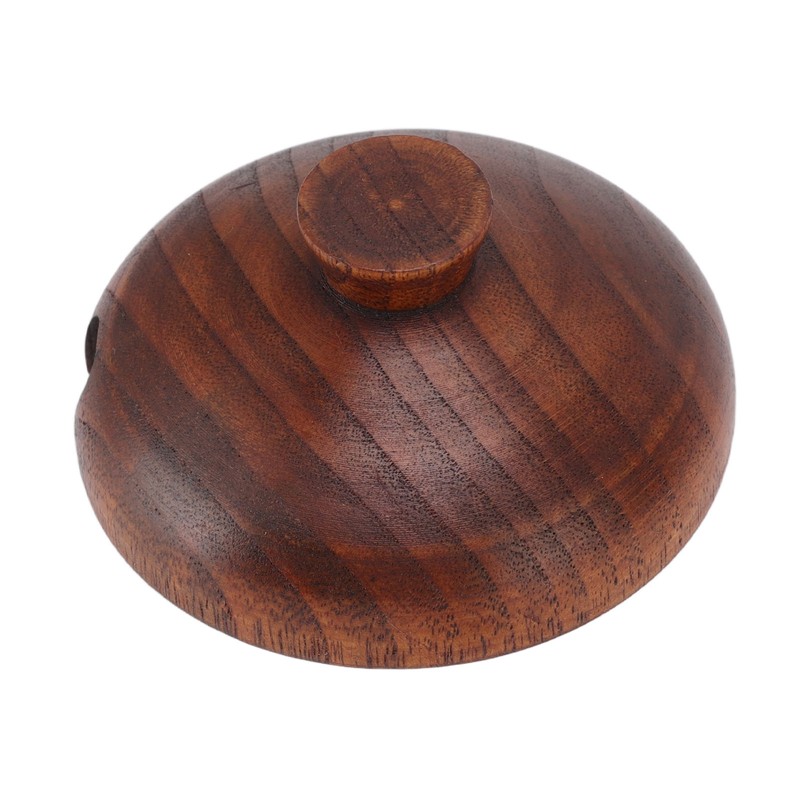 Wood Spice Jar Sugar Bowl Salt Box Seasonings Storage Container