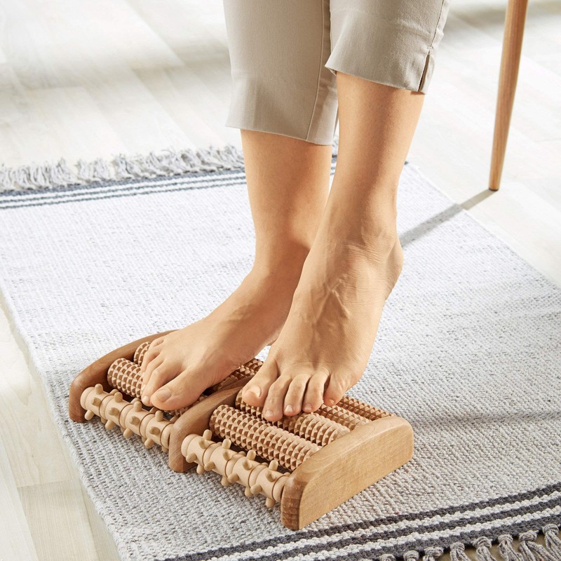 Fußmassageroller | Fußreflexzonenmassage | Triggerpunkt-Therapie
