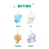 Solomon Shoji BT21 Minini Reel Keychain, REEL KEY HOLDER Plush