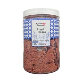 Aquatic Provisions Angel Flakes Fish Food 1oz - 3.5oz for Freshwater Angelfish 45% Protein USA Made - 3.53 oz (100 g)
