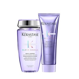 Kérastase Blond Absolu Bain Lumiere 250ml & Blonde Absolu Cicaflash Conditioner 250ml Duo